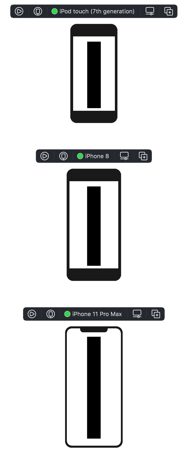 By using GeometryReader to interrogate the dimensions of the surrounding view, the progress meter can adapt to changes in screen size.